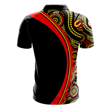 Indigenous 002 - Design Your Own Polo Shirt