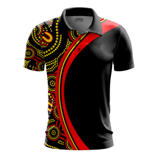 Indigenous 002 - Design Your Own Polo Shirt