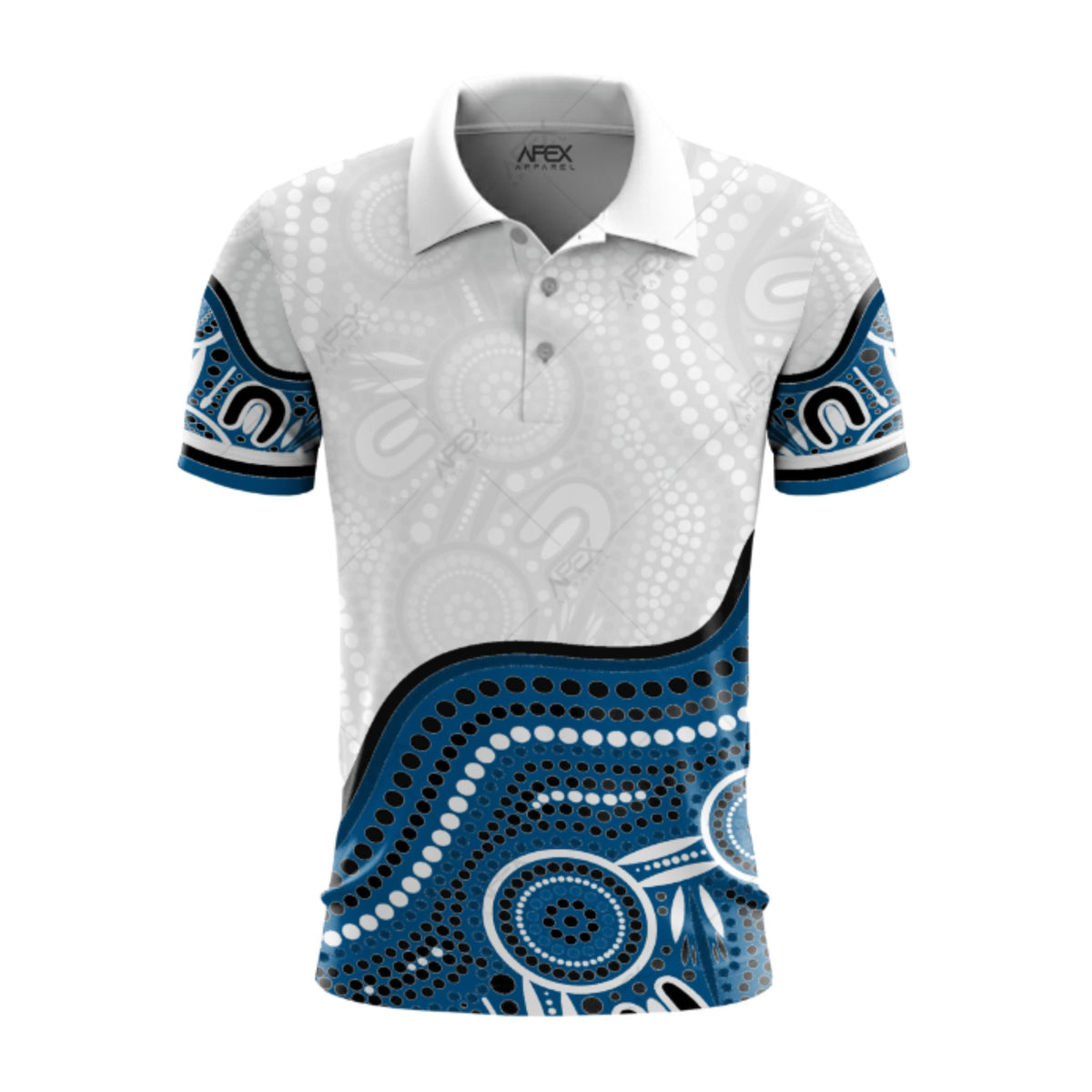 Indigenous 008 - Design Your Own Polo Shirt