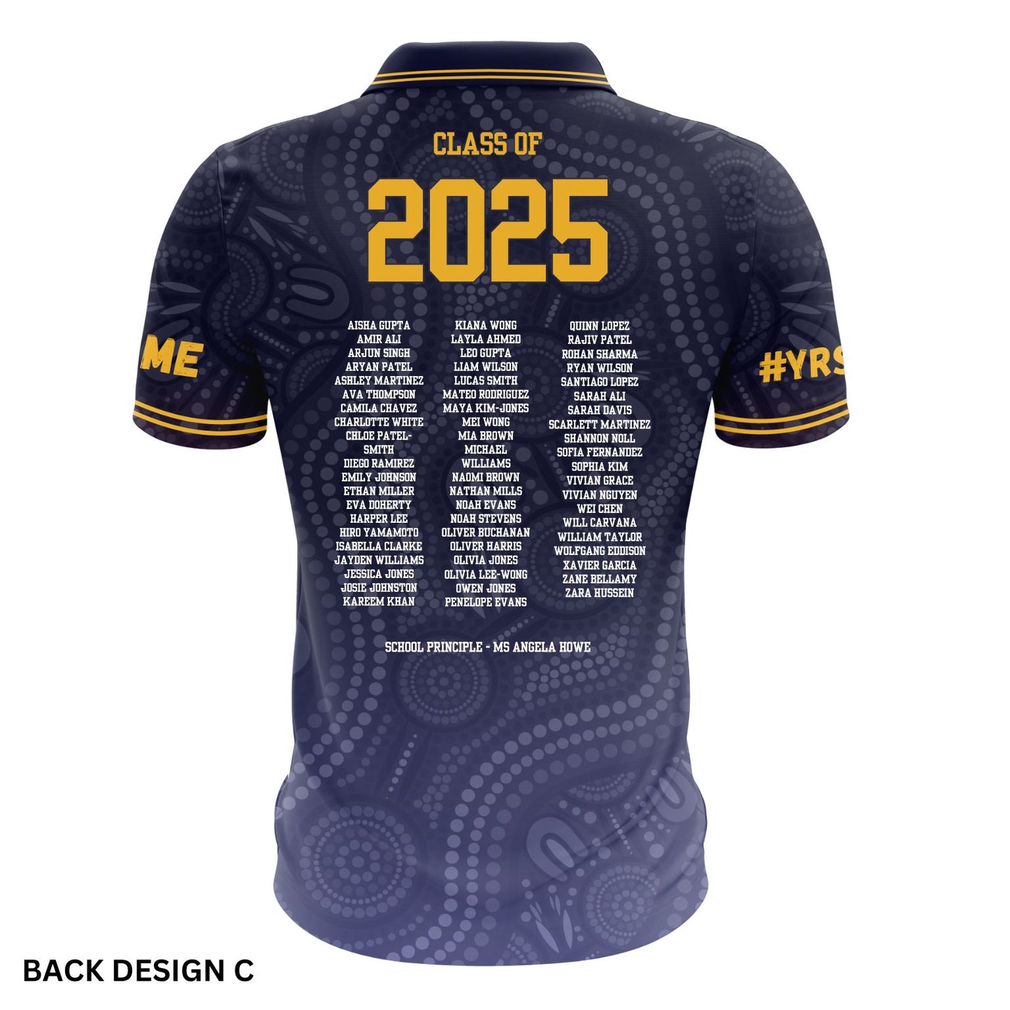 Indigenous Year 6 School Leavers Polo Shirt - Harmony