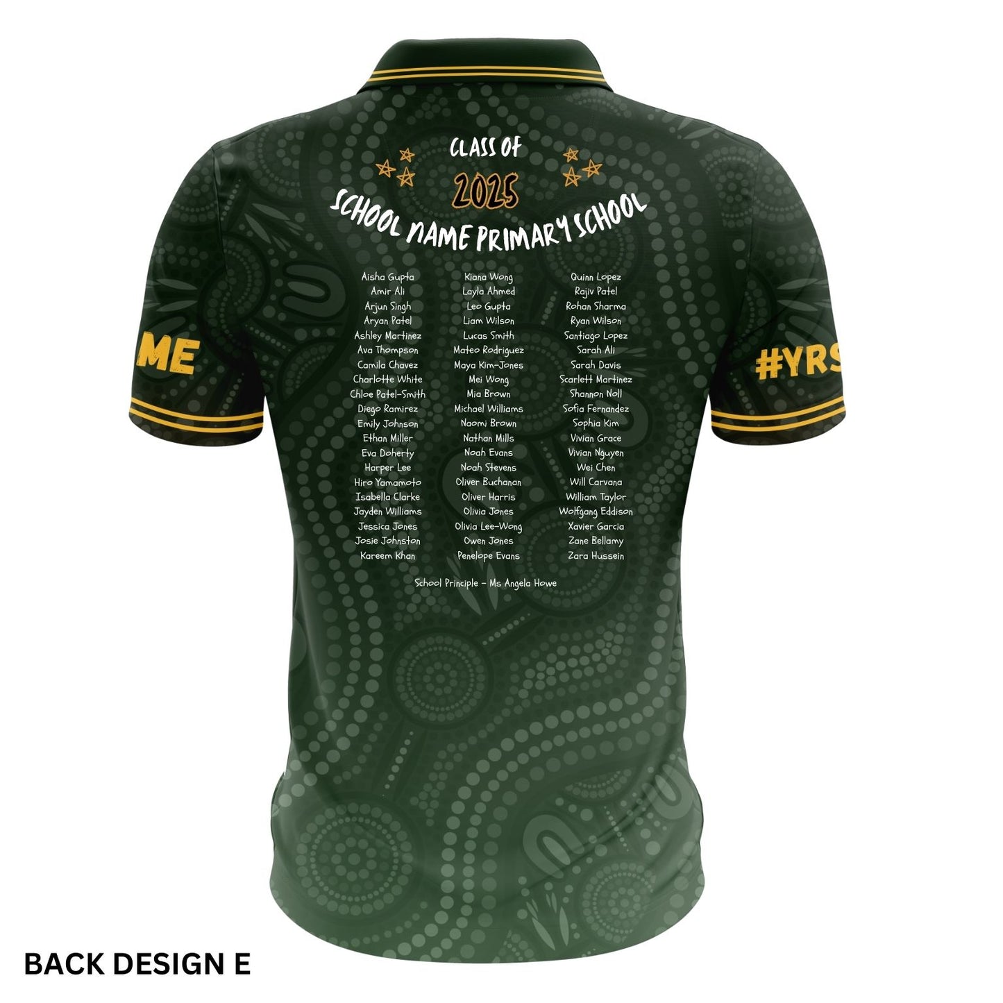 Indigenous Year 6 School Leavers Polo Shirt - Harmony