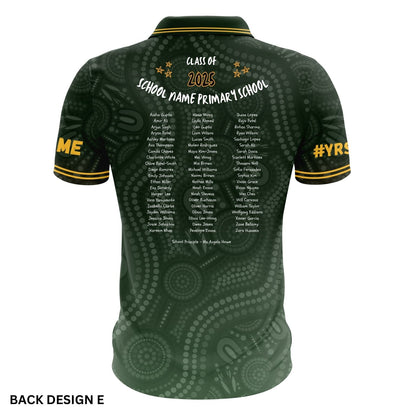 Indigenous Year 6 School Leavers Polo Shirt - Harmony