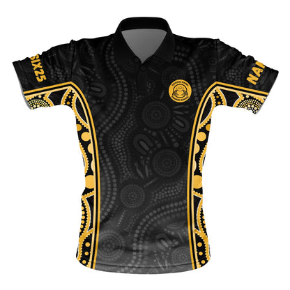 School Leavers Polo Shirt - Indigenous Dreamtime