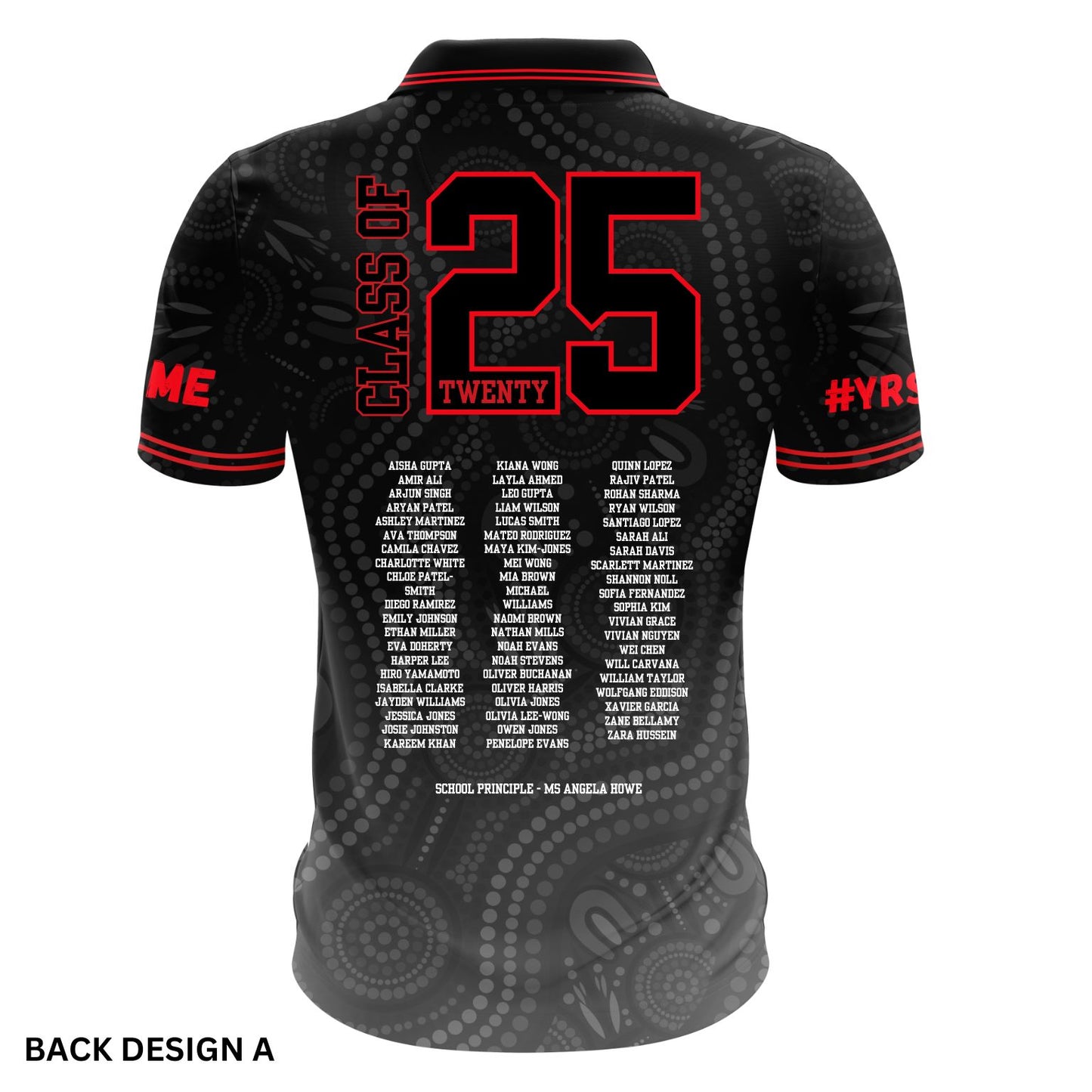 School Leavers Polo Shirt - Indigenous Harmony