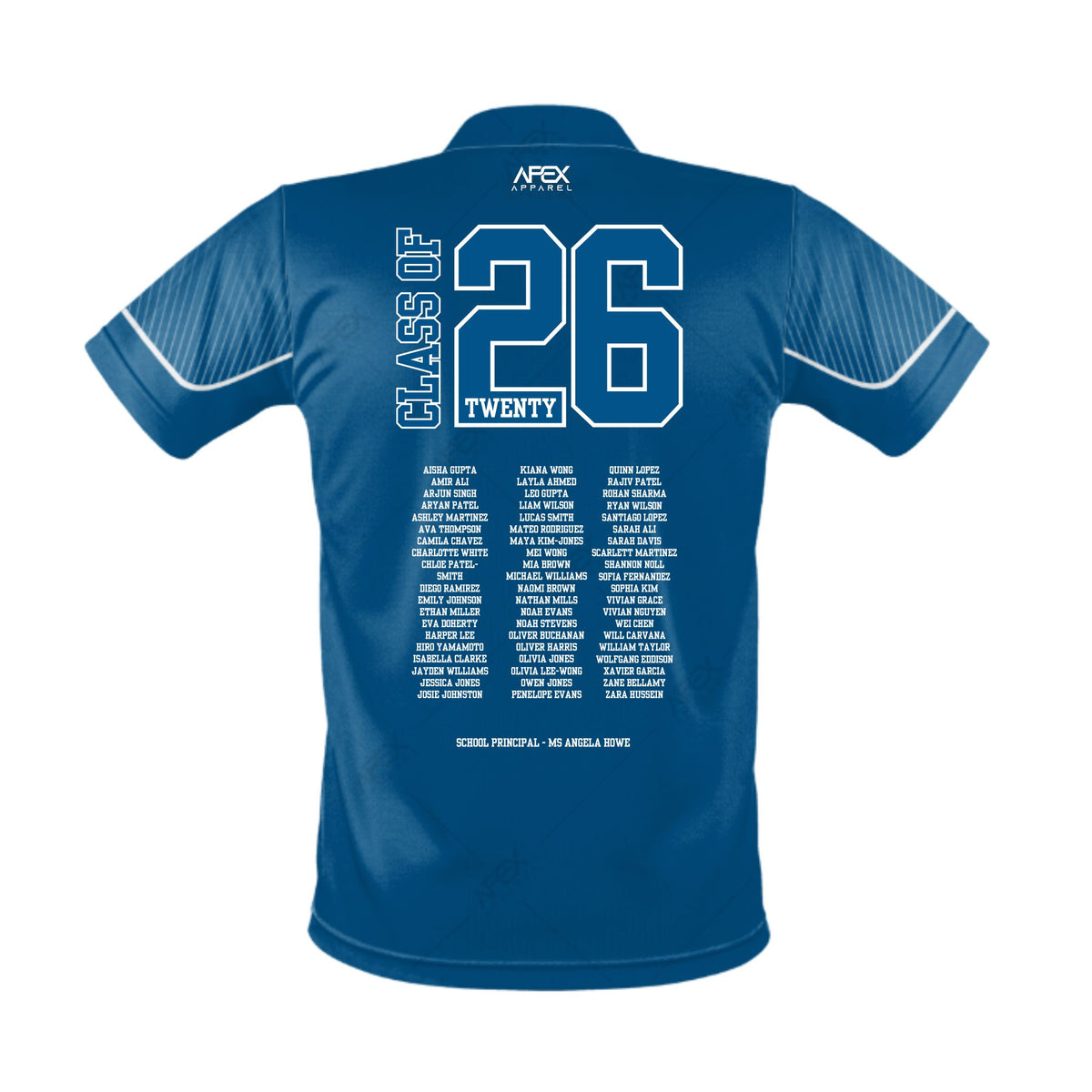 Custom Year 6 Leavers Polo Shirt - 001 - Design Online