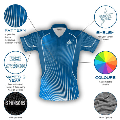 Custom Year 6 Leavers Polo Shirt - 001 - Design Online