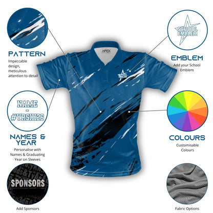 Custom Year 6 Leavers Polo Shirt - 002 - Design Online
