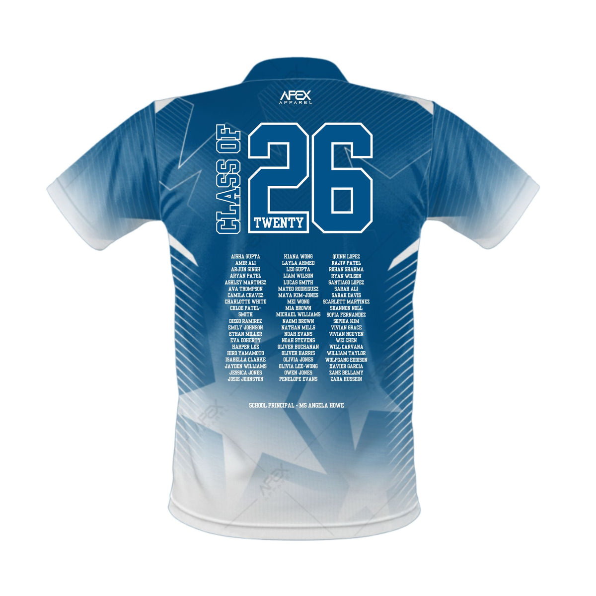 Custom Year 6 Leavers Polo Shirt - 004 - Design Online
