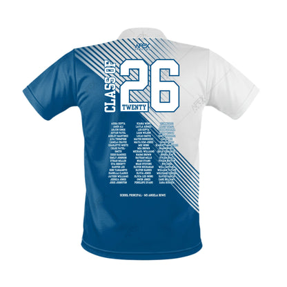Custom Year 6 Leavers Polo Shirt - 005 - Design Online