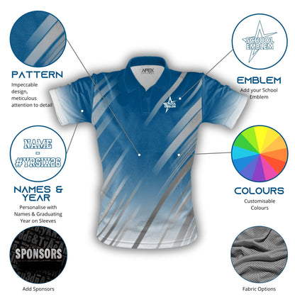 Custom Year 6 Leavers Polo Shirt - 006 - Design Online