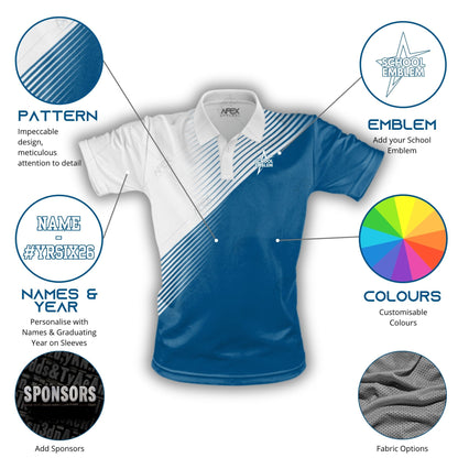 Custom Year 6 Leavers Polo Shirt - 005 - Design Online