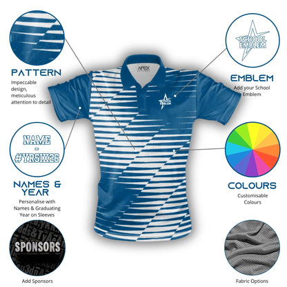 Custom Year 6 Leavers Polo Shirt - 007 - Design Online