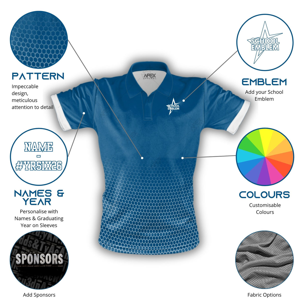 School Leavers Polo Shirt - 014