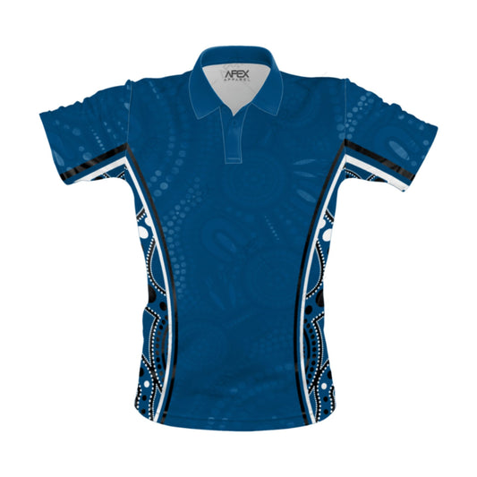 School Leavers Polo Shirt - Indigenous Dreamtime