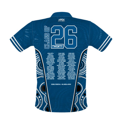 School Leavers Polo Shirt - Indigenous Harmony