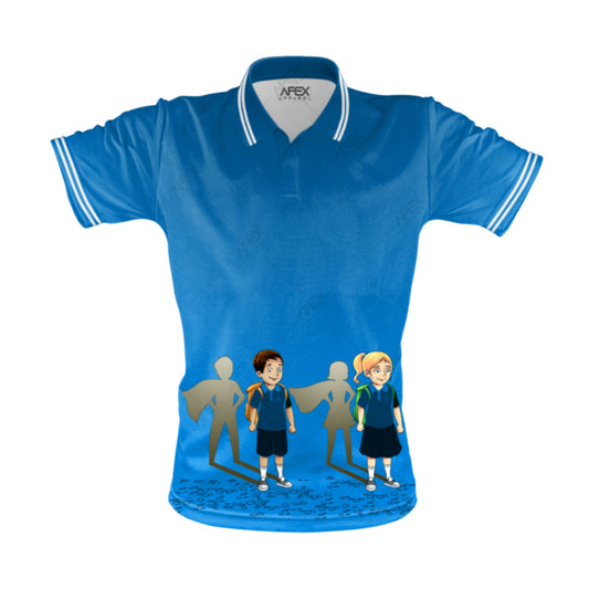 Inspo School Leavers Polo Shirt - Superheroes