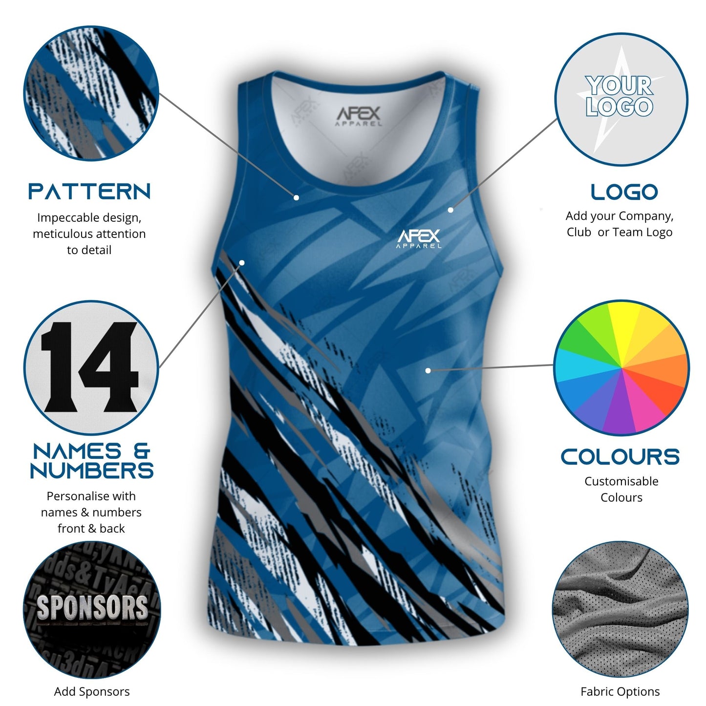 Venture - Design Your Own Singlet